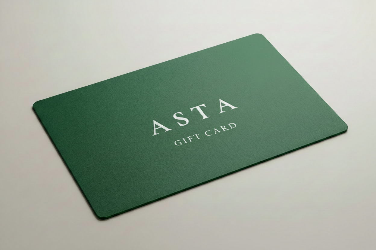ASTA Gift Card Mockup - with Gift Card text
